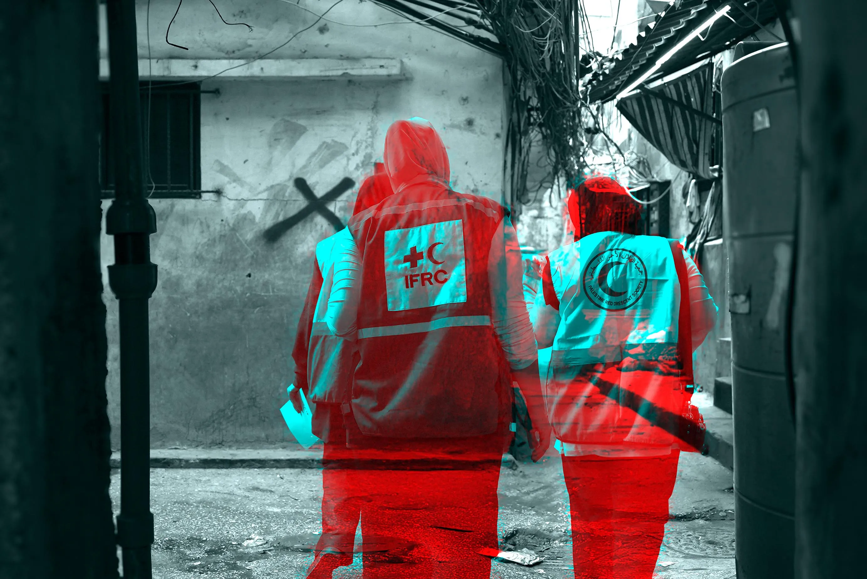 Executive Summary cover featuring a person in humanitarian context